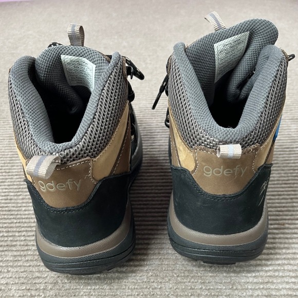 Gravity Defyer G-Defy Mens 9 Waterproof Hiking Boots Tan Black New without Tags main image 10